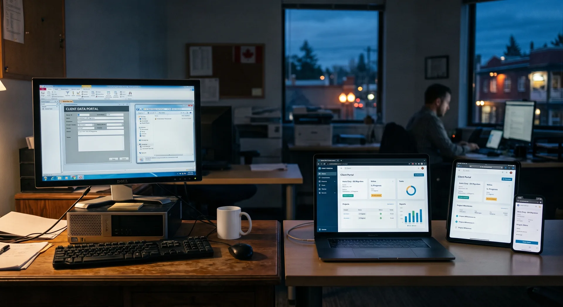 Microsoft Access to web application migration